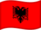 Flagge von Albanien