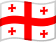 Flagge von Georgien