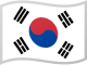 Flagge von Südkorea