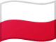 Flagge von Polen